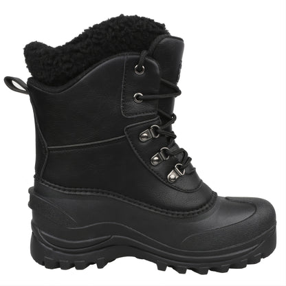 RIEMOT Men's High Quality All-Season Snow Boots with Warm Fleece - Heavy-Duty & TPR Sole, Non-Slip Traction Boots Suitable for Hiking, Trekking, Gardening - Winter/Summer/Fall/Outdoor Footwear