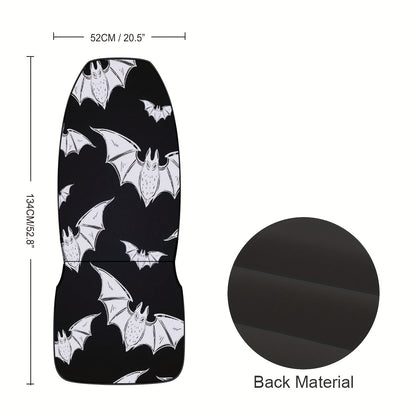 Universal Fit Bat Print Car Seat Covers - Spooky Halloween Gift Idea