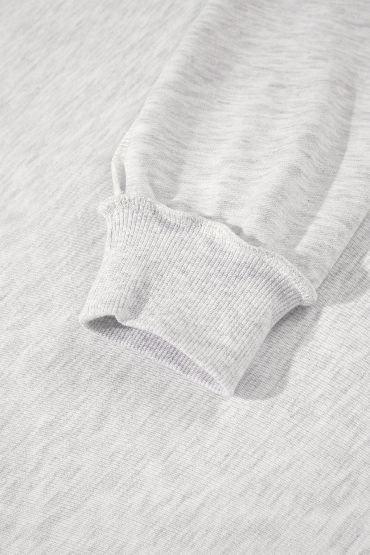 Light Grey High Neck Polka Dot Slogan Printed Baggy Sweatshirt