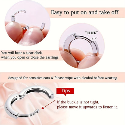 Women's 18K Gold Plated Blue Stone Stud Earrings - Elegant Round Oval Cut, Synthetic Cubic Zirconia, Copper Ear Needle - All-Season Jewelry | Trendy Design | Durable Plating