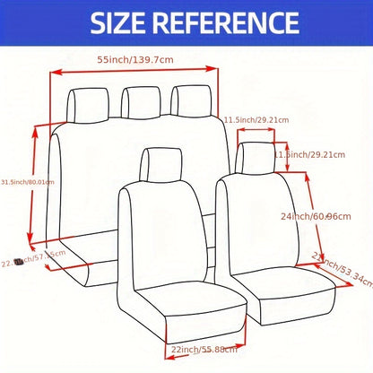 Full Set Universal Fit Car Seat Protectors Car Seat Covers