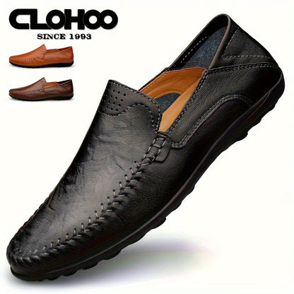Men's Business Casual Shoes Comfortable Breathable Stitched