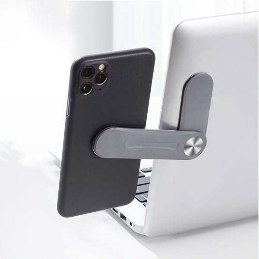 1pc Laptop Screen Support Holder Dual Monitor Display Clip Plastic Sticky Magnetic Notebook Computer Expansion Bracket