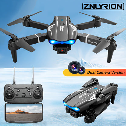2025 Drone Toy With Dual Camera, Phone APP FPV Double Folding RC Quadcopter Altitude Hold, One Key Take Off Remote Control For Men Gift Indoor Outdoor RC Helicopter, New Year Gifts