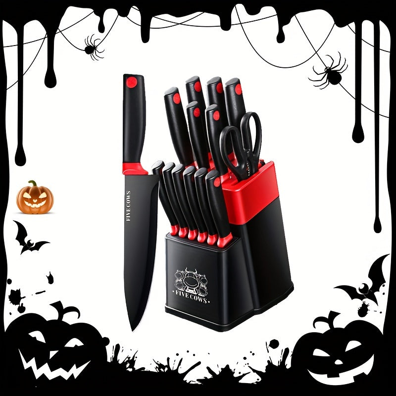 6 Piece Kitchen Tool Set, Kitchen Knife Set Stainless Steel Knife, Kitchen Knife, Kitchen Knife, Fruit Knife, Chicken Bone Scissors, Etc., Essential Tools For Home Kitchen, Essential Cooking Tools For Restaurants