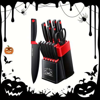 6 Piece Kitchen Tool Set, Kitchen Knife Set Stainless Steel Knife, Kitchen Knife, Kitchen Knife, Fruit Knife, Chicken Bone Scissors, Etc., Essential Tools For Home Kitchen, Essential Cooking Tools For Restaurants