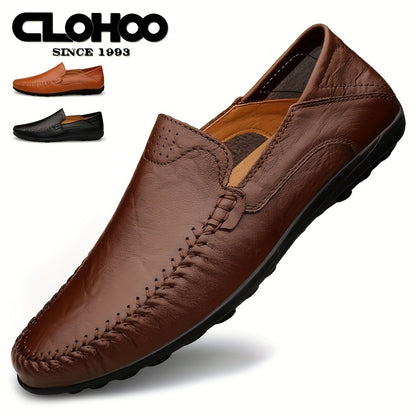 Men's Business Casual Shoes Comfortable Breathable Stitched