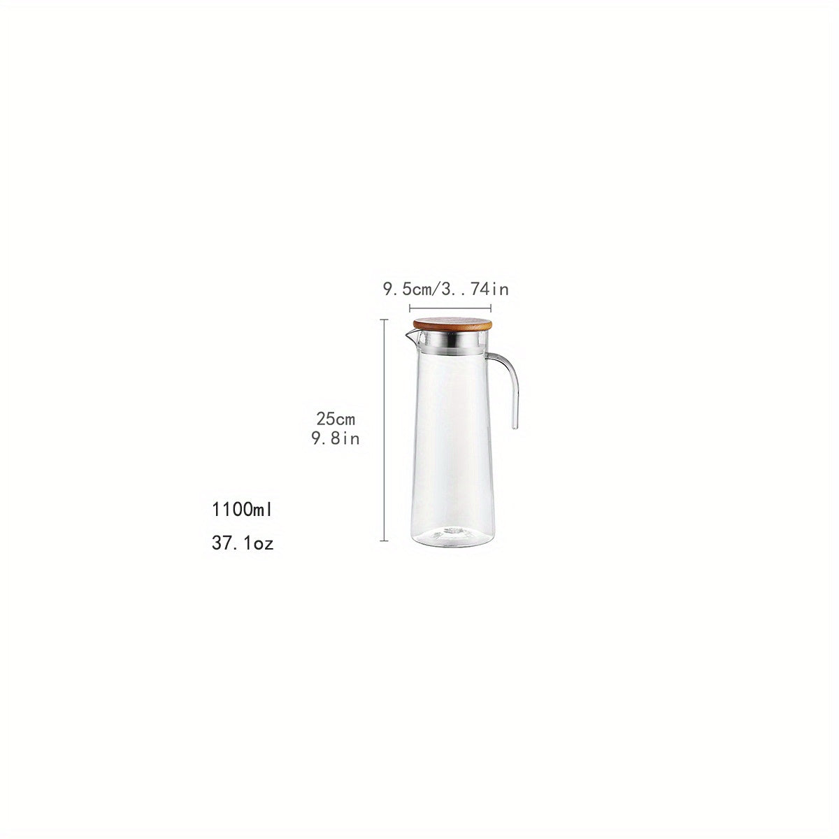 1pc AMOICHIC Large Capacity Beverage Cooler & Water Jug Suitable for Parties, Refrigerator Storage, Heavy-Duty Plastic for Lemonade, Soda, Iced Tea, Drink Dispenser for Picnic, BBQ, Use - Cooling Container