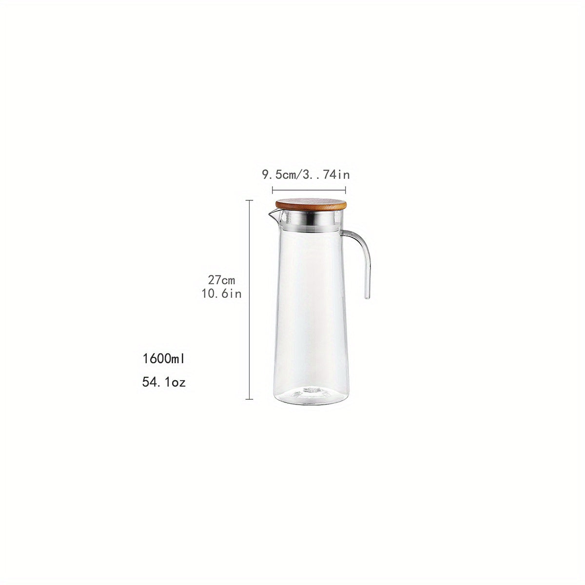 1pc AMOICHIC Large Capacity Beverage Cooler & Water Jug Suitable for Parties, Refrigerator Storage, Heavy-Duty Plastic for Lemonade, Soda, Iced Tea, Drink Dispenser for Picnic, BBQ, Use - Cooling Container