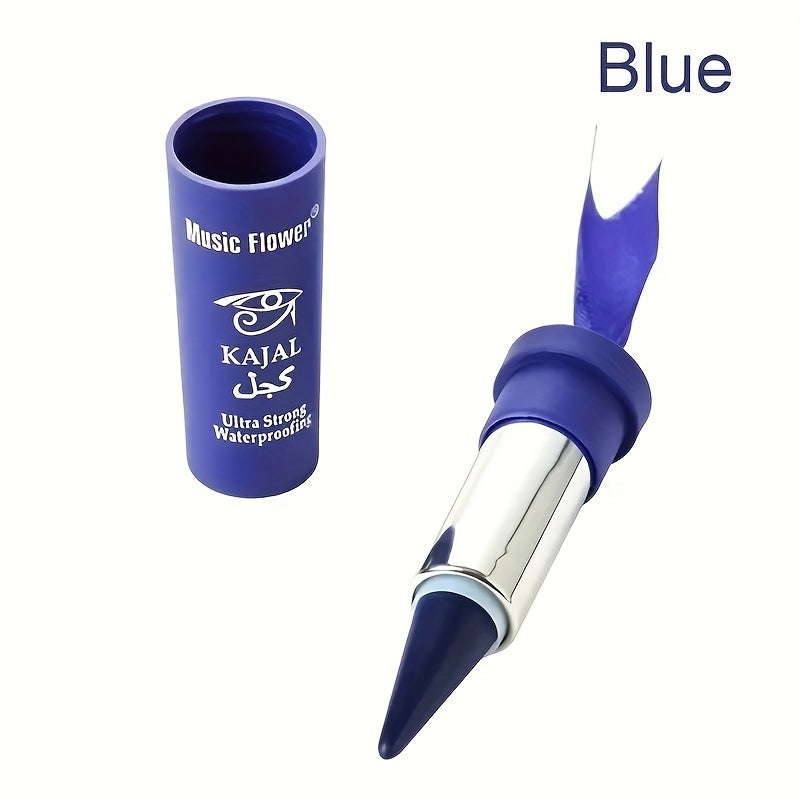 Long-Lasting Smoky Eyeliner Pencil Pen - Easy-to-Use, Colorful, Portable Eyeshadow Stick Makeup Cosmetics for Music Festival