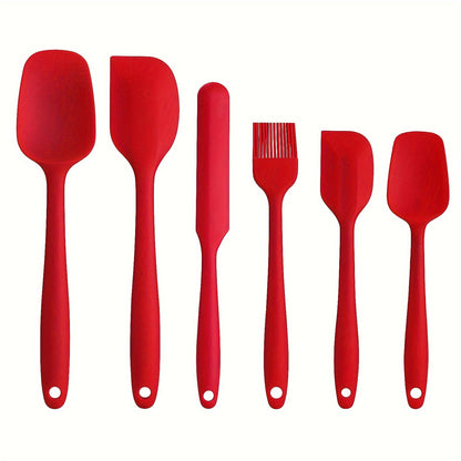 Silicone Kitchen Spatula Set | Baking & Cooking Tools | Dishwasher Safe & Easy to Clean | Kitchen Utensils & Accessories