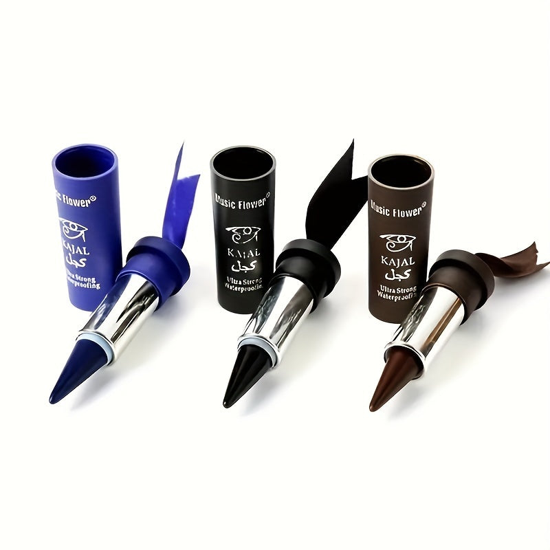 Long-Lasting Smoky Eyeliner Pencil Pen - Easy-to-Use, Colorful, Portable Eyeshadow Stick Makeup Cosmetics for Music Festival