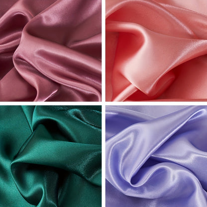 2pcs Soft And Breathable Satin Pillowcase With Elastic Cord - Perfect For A Comfortable Sleep In Your Bedroom