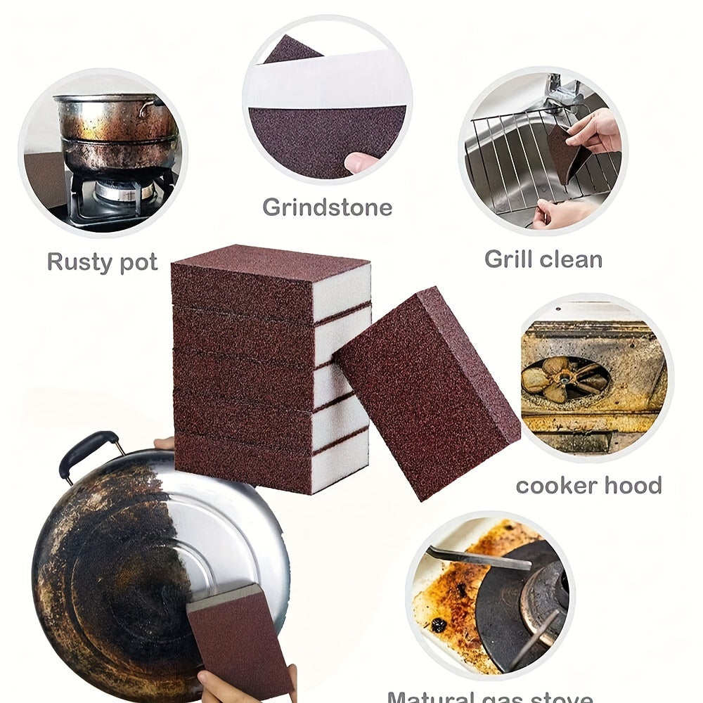 Diamond Sand Magic Scrubber – Durable, Ergonomic Pot Cleaner for Stain-Free Stainless Steel Cookware