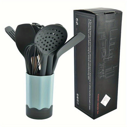 Silicone Kitchen Utensil Set - Durable, Non-Stick Cooking Tools for Home & Restaurant Use