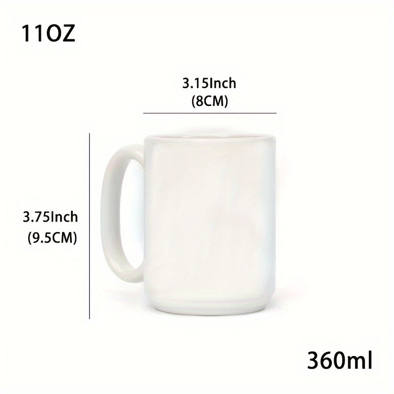 1pc, Coffee Seniors Mug, 11oz Ceramic Coffee Cups, Water Cups For Senior Citizens, Summer Winter Drinkware, Birthday Gifts, Holiday Gifts, Christmas Gifts, New Year Gifts