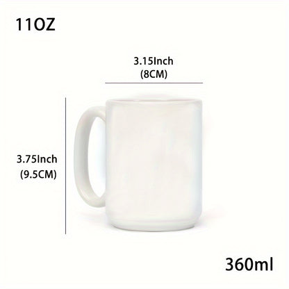 1pc, Coffee Seniors Mug, 11oz Ceramic Coffee Cups, Water Cups For Senior Citizens, Summer Winter Drinkware, Birthday Gifts, Holiday Gifts, Christmas Gifts, New Year Gifts