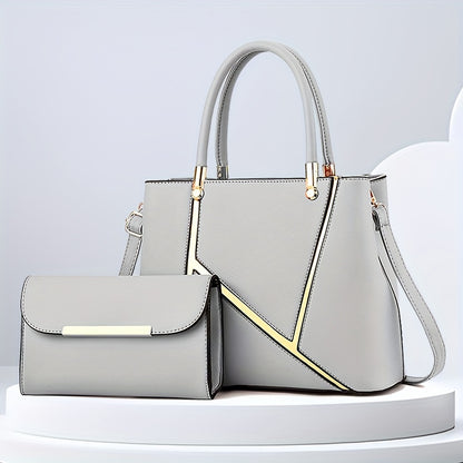 2pcs Set of Fashionable Crossbody Bags, New Women's Shoulder Bag with Small Wallet