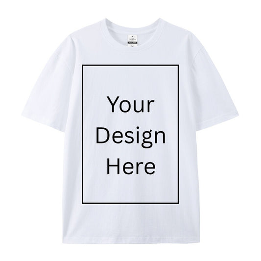 Only Supports Customization Customize POD T-shirt 180G Full Cotton High Quality Material