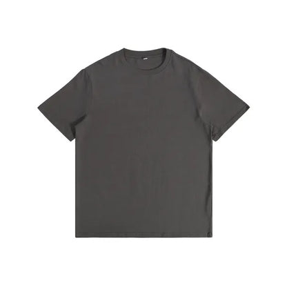 Fashionable Solid Color, Classic Popular Style, Suitable For Summer Casual Style, 180G Cotton T-shirt