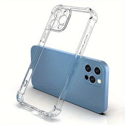 Durable And Transparent Phone Cover Designed for Various for iphone Models Including The Latest Ones, Providing Slim Protection.