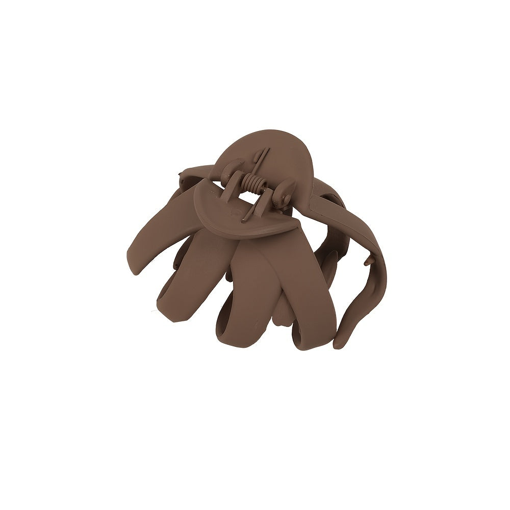 9pcs/4pcs/1pc Frosted Octopus Hair Clip