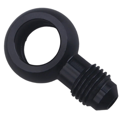 Black Aluminum Banjo Adapter Fitting 10AN Male Flare AN3 AN4 AN6 AN8 AN10 to 12mm 14mm 16mm Banjo Hole for Fuel & Brake Systems