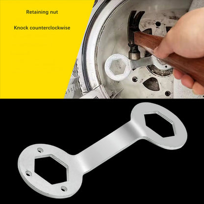 Spanner Wrench 36mm 38mm Compact Convenient to Use Hex Wrench Clutch Wrench Wrench Double Ended 36mm 38mm Hex Wrench Hexagon