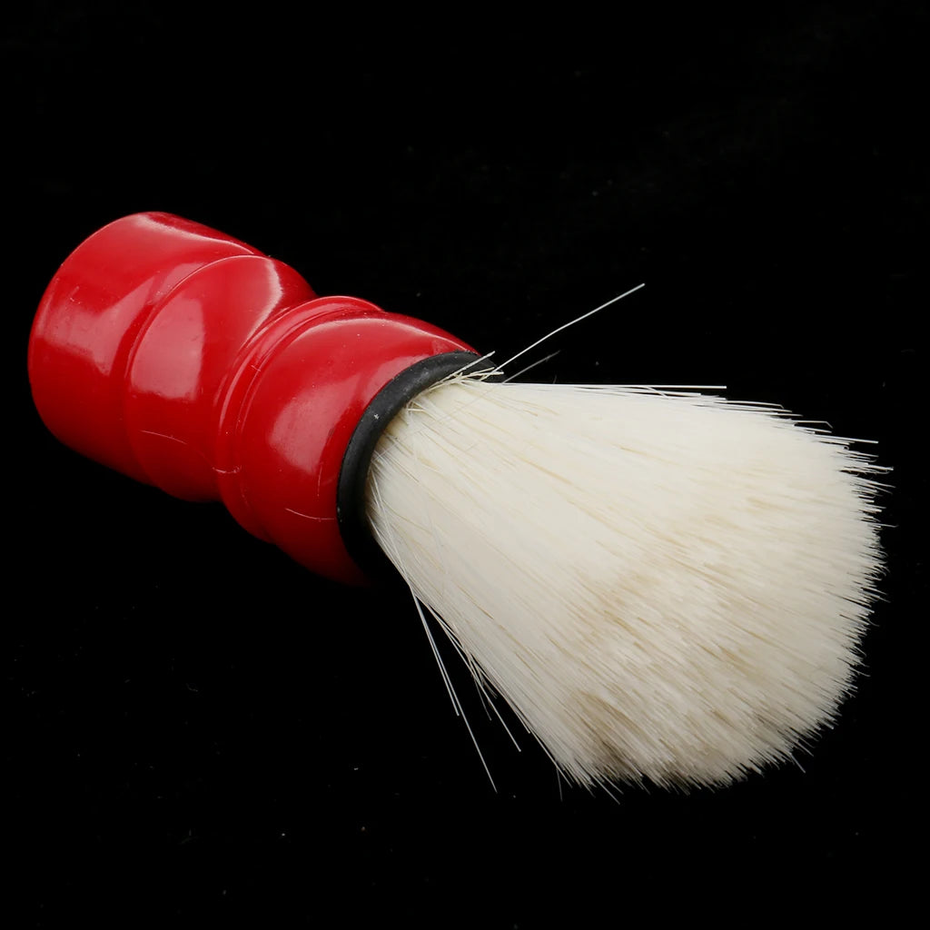 Shaving Brush Engineered Mustache Brush Facial Bristle Brush Soap Cream Brush for Men Double Edge Straight or Shaving Brush