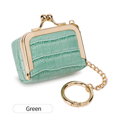Luxury Mini Jewelry Storage Bag HighQuality Crocodile Pattern Jewelry Box Portable Earrings Rings Small Items Storage Coin Purse