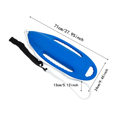 6 Handle Rescue Can Rescue Gear Survival Swim Buoy with Adjustable Waist Belt Snorkeling Kayaking Canoeing Rafting Accessories