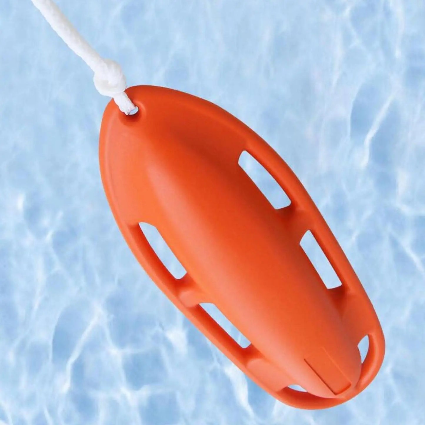 6 Handle Rescue Can Rescue Gear Survival Swim Buoy with Adjustable Waist Belt Snorkeling Kayaking Canoeing Rafting Accessories