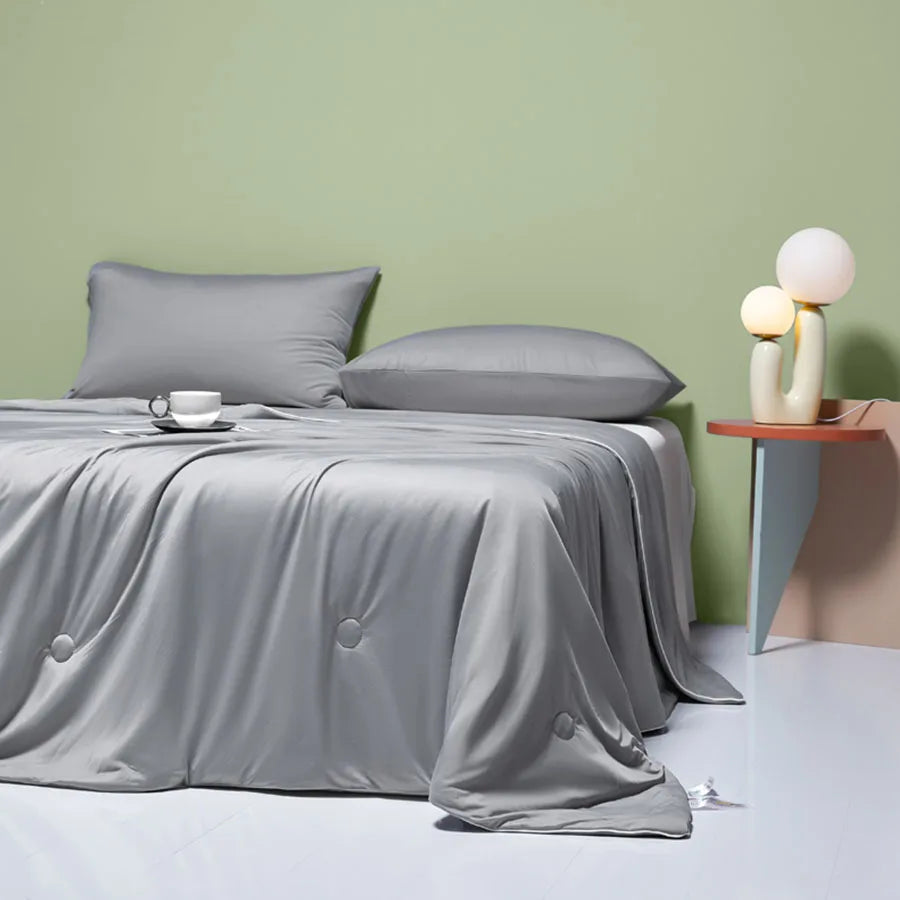 High Quality Cold Blanket Cool Air-Conditioned Comforter Lightweight Summer Comforter With Double Sided Cold And Cooling Fabric