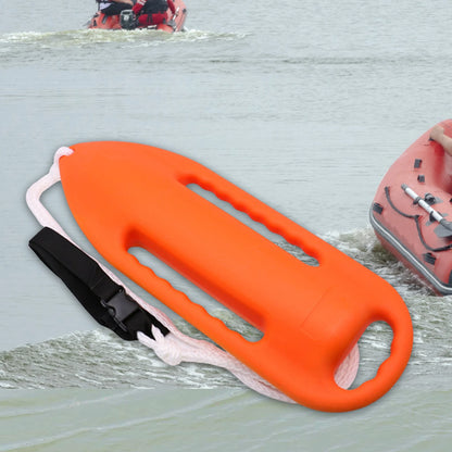 6 Handle Rescue Can Rescue Gear Survival Swim Buoy with Adjustable Waist Belt Snorkeling Kayaking Canoeing Rafting Accessories