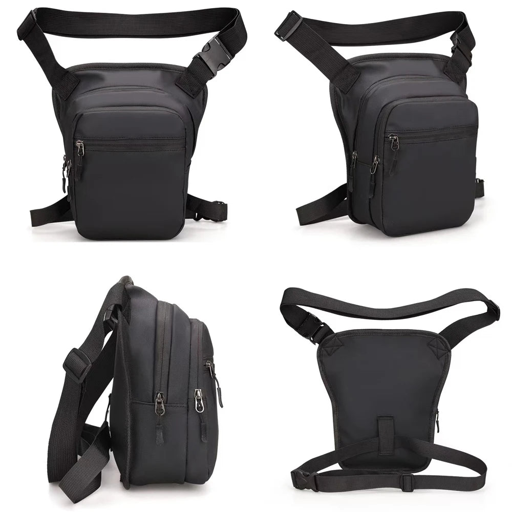 Crossbody bag, motorcycle leg bag, multi-functional storage, rider travel equipment bag