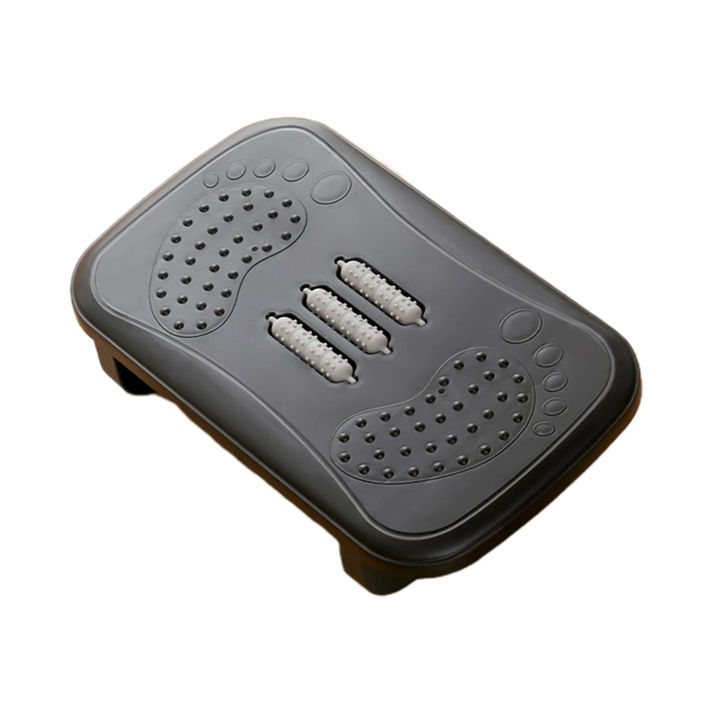 Office Footrest Footstool Ergonomic Under The Table Foot Stool With Massage Rollers Non-Slip Desk Step Stool Footstool Stepping