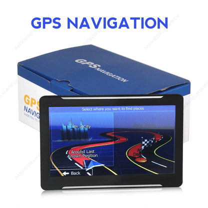 2025 7" 9" NEW Car GPS Navigation HD  Touch Screen Satellite navigation Offline 2D 3D GPS Navigation Voice And Image Prompts