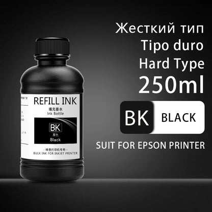 250ml UV Curing Ink For Epson XP600 TX800 XP-600 TX-800 L800 L805 L1800 R290 R300 1390 1400 1410 1430 DX5 DX7 DX10 UV Printer