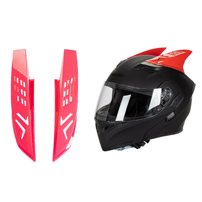 Motorcycle Helmet Ears Horns Punk Protective Decorative Stylish Motorbike Accessories Strong Adhesive Decor Parts