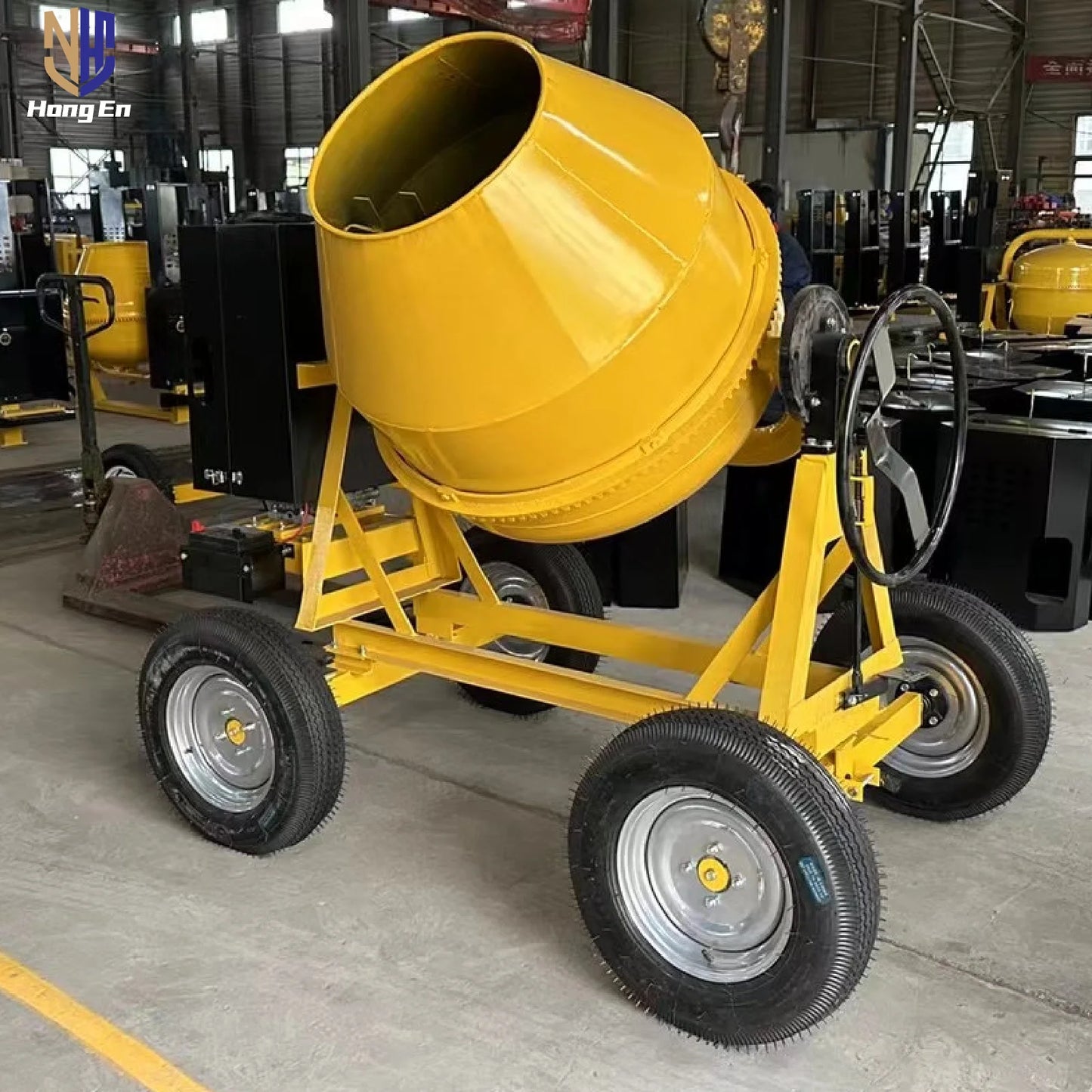 160L 200L 240L Construction Cement Mixer Electric Manual Concrete Mixer Machine With Pump