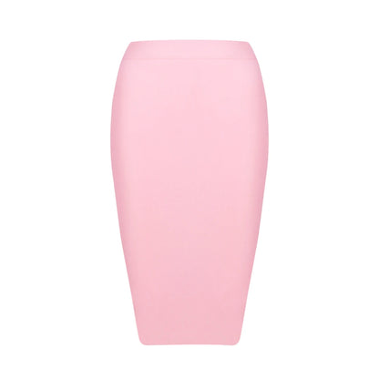 Willbenice Sexy Office Bandage Skirts Nude Purple White Bodycon Slim Womens Knee Length Hot Pink Fuchia Black Pencil Maxi Skirts