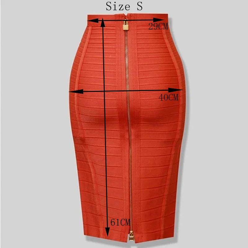 2021 New Bandage Skirts Women Bodycon Woman Skirts Sexy Harajuku Party Club Elegant Celebrity Pencil Skrit Plus Size XL