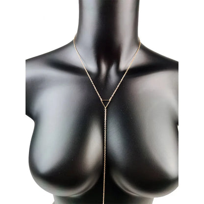 Sexy Body Jewelry Fashion Body Chain Geometry Waist Chain Simple Belly Chain for Women Bikini Dress Bra Accessories Couple Gift
