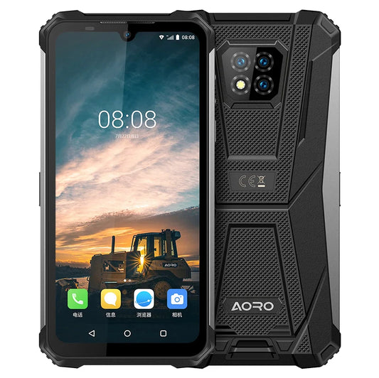 AORO A8 ATEX 4G Industry Mobile Phone 8GB+128GB 6080mAh Android 11 Octa Core GPS Wifi Explosion Proof Telephones