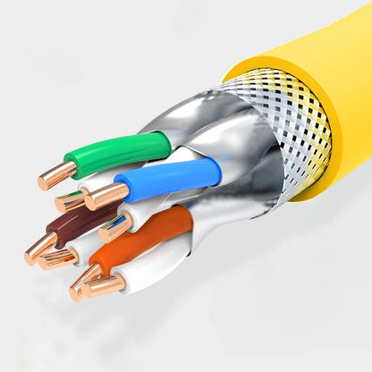 LINKWYLAN RJ45 CAT8 CABLE 40G 2000MHz SFTP SHIELDED INSTALLATION CABLE 22AWG OXYGEN-FREE COPPER LSZH CPR DCA JACKET SUPPORT4PPOE