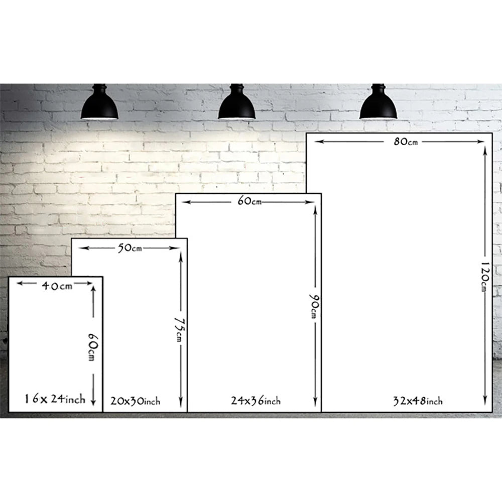 Decorative Canvas Paintings Pretty Woman Outdoors Posters and Prints Wall Art Picture For Room Home Decor