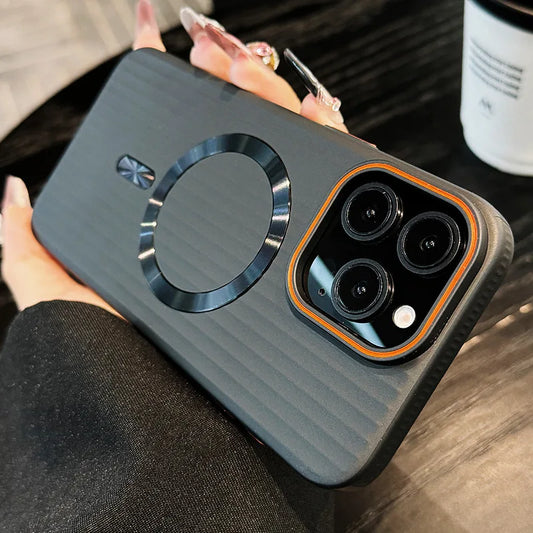 Japanese and Korean Anti-Slip Corrugated for 15promax Phone Case New Iphone14 Protective Case 13pro Max