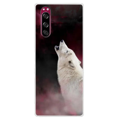 For Sony Xperia 5 Case Xperia5 Bumper Silicone TPU Soft Phone Cover For Sony Xperia 5 J9210 J8210 J8270 6.1' Cases Cartoon