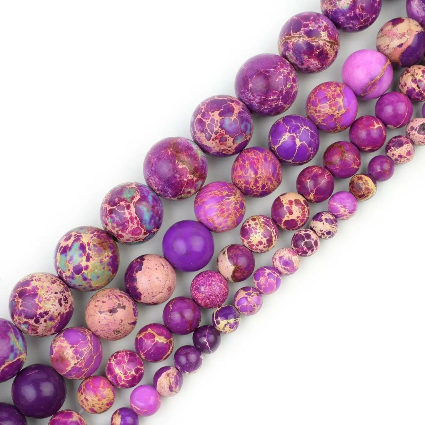 Silver Lion Head Gemstone Beads Stretch Bracelet for Women Men Handmade Crystal Beaded Elastic Healing Power Stone Jewelry