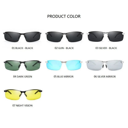 Classic Luxury Men's  Sunglasses For Men Women Driving Fishing Hiking Sun Glasses Male Vintage Glasses Man Shades